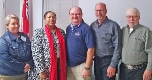 Election night, October 22. Maria Robinson councillor north algona